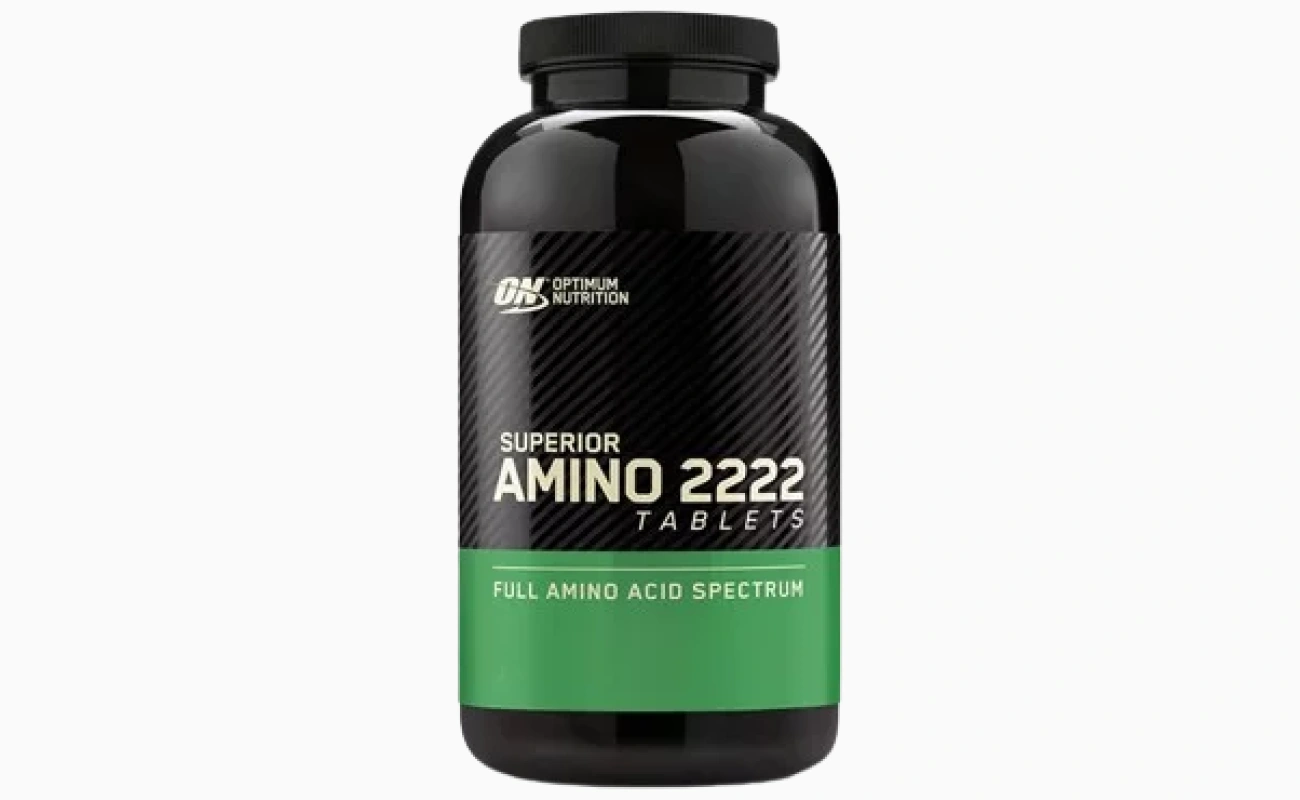 Amino 2222 by Optimum Nutrition - 160 Tablets | Available at Hustler Nutrition Pakistan