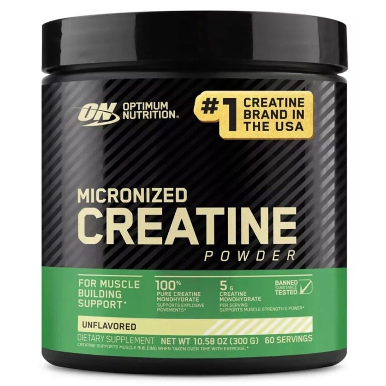 Optimum Nutrition Micronized Creatine Powder 60 servings