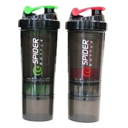 Spider Shaker Bottle 2 in 1