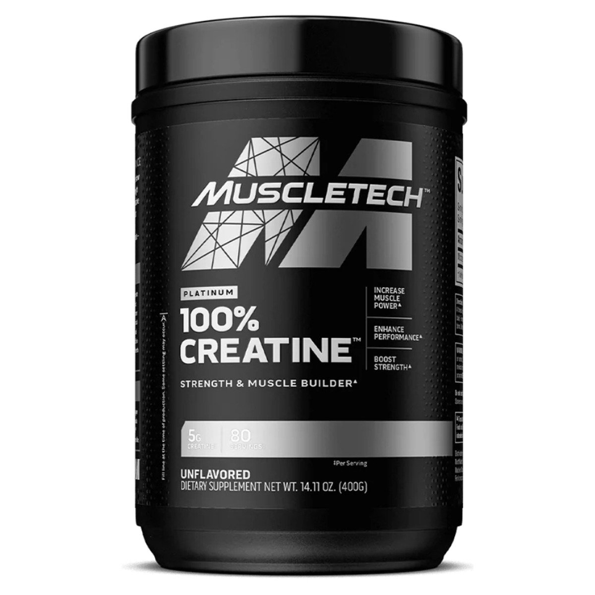MuscleTech Platinum 100% Creatine Monohydrate 80 Servings MuscleTech Platinum 100% Creatine Monohydrate 80 Servings