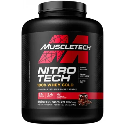 MuscleTech Nitro Tech Gold Whey Protein - 5lbs