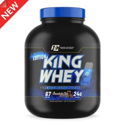 Ronnie Coleman King Whey BLACK Edition 2lbs – Premium Whey Protein Powder