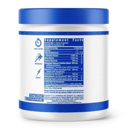 Ronnie Coleman Supplement Label"