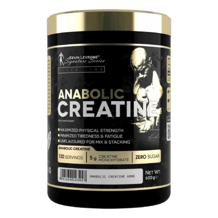 Anabolic Creatine 120 servings container – muscle-building supplement available in Pakistan