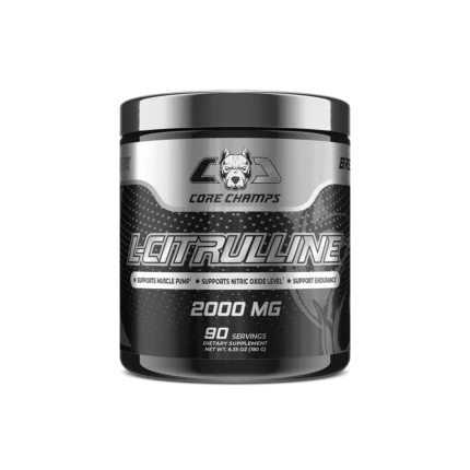 Core Champs L-Citrulline 2000mg 90 Servings Supplement – Buy in Pakistan from Hustlers Nutrition