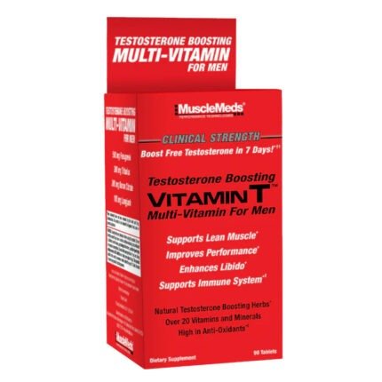 MuscleMeds Vitamin T + Test Booster 90 Tablets