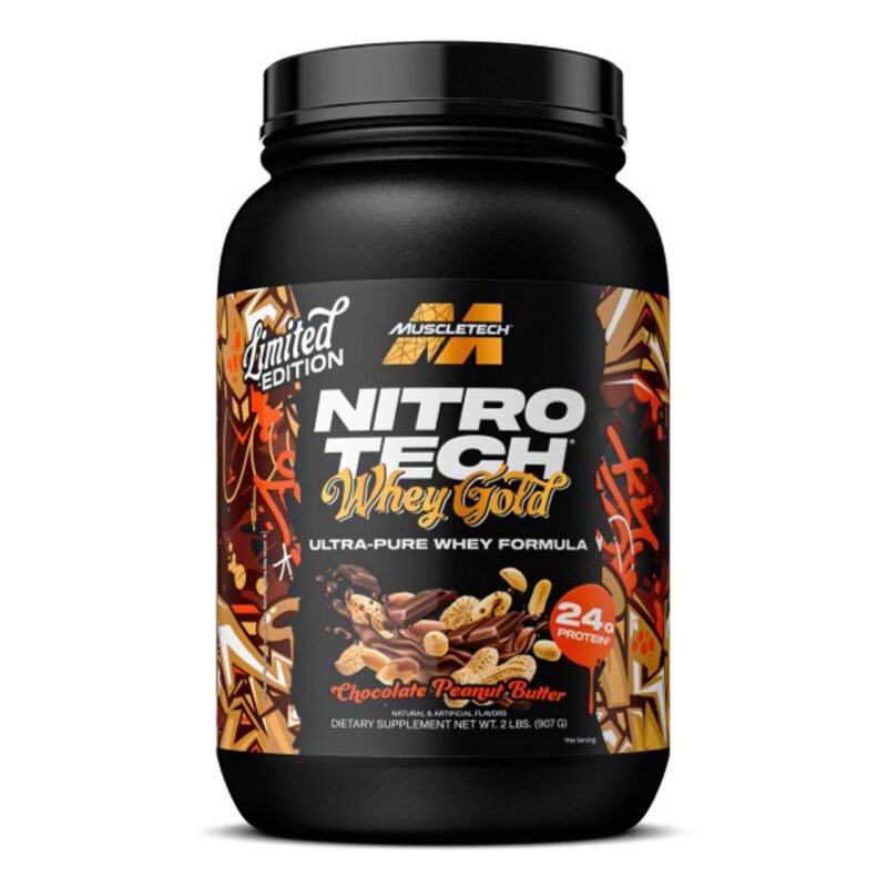 NitroTech Whey Gold 2lbs Limited Edition Protein Powder in Pakistan
