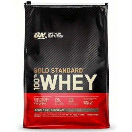 Optimum Nutrition Whey Protein 10lbs (149 Servings)