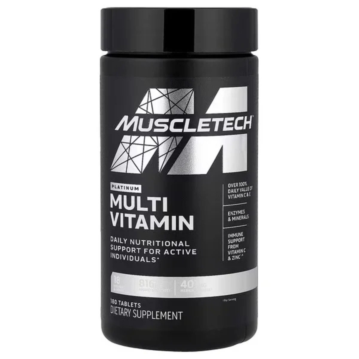 MuscleTech Platinum Multivitamin (180 Tablets) MuscleTech Platinum Multivitamin (180 Tablets)