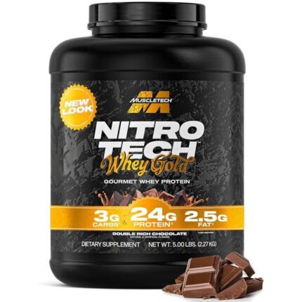 MuscleTech Nitro-Tech 100% Whey Gold (5lbs)