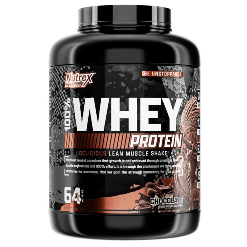Nutrex Whey Protein Powder 5lbs – Chocolate Flavor