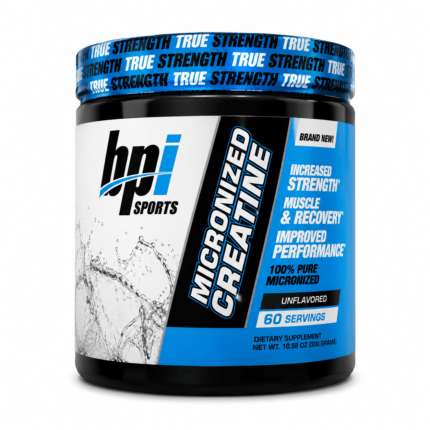 BPI Sports Micronized Creatine Monohydrate – 60 Servings – Unflavored